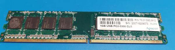 Photo for Apacer 1GB UNB PC2-5300 CL5